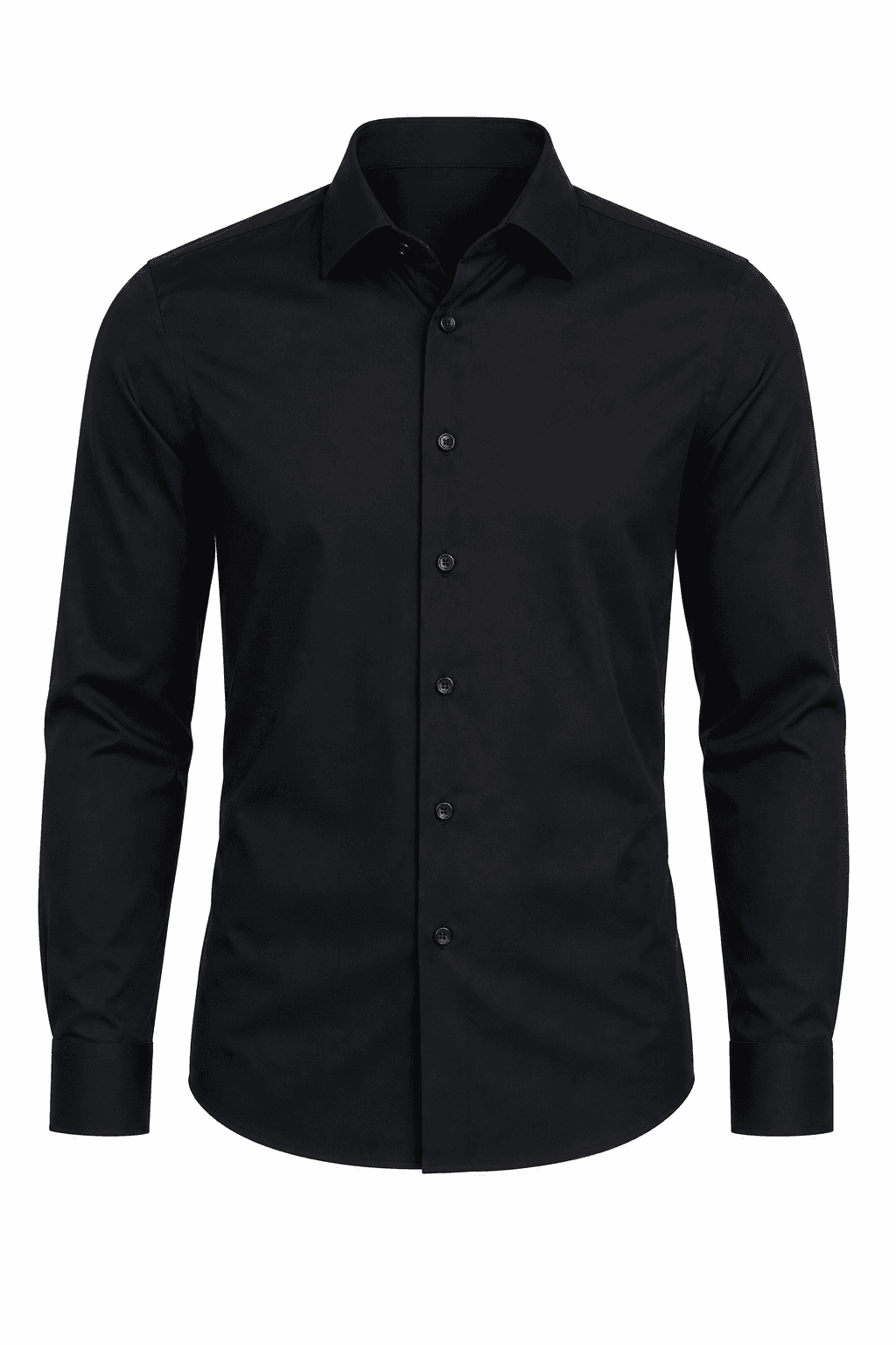 Ink Linen Solid Shirt in Ink